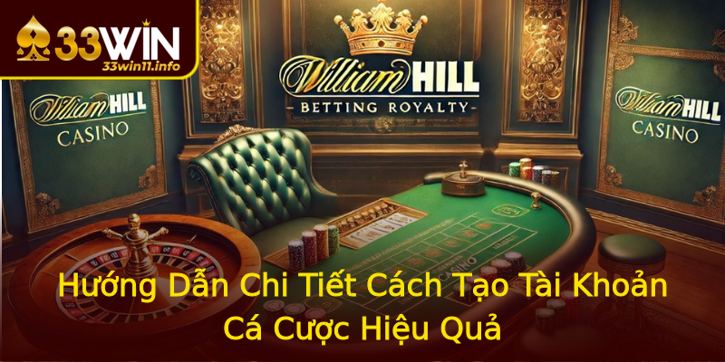 Hướng Dẫn Chi Tiết Cách Tạo Tài Khoản Cá Cược Hiệu Quả Hướng Dẫn Chi Tiết Cách Tạo Tài Khoản Cá Cược Hiệu Quả