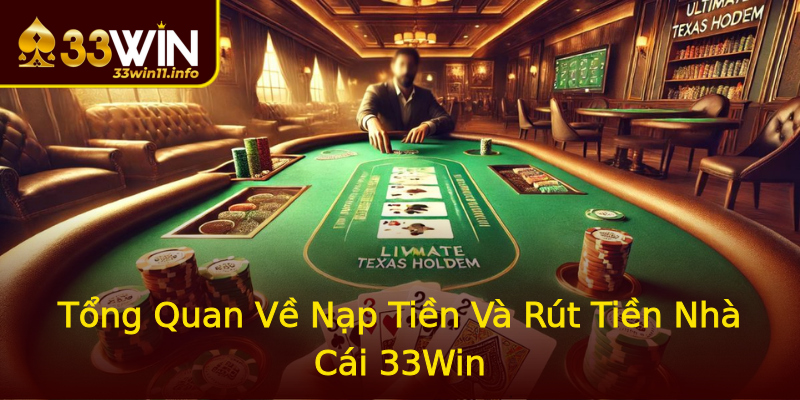 Tổng Quan Về Nạp Tiền Và Rút Tiền Nhà Cái 33Win Tổng Quan Về Nạp Tiền Và Rút Tiền Nhà Cái 33Win